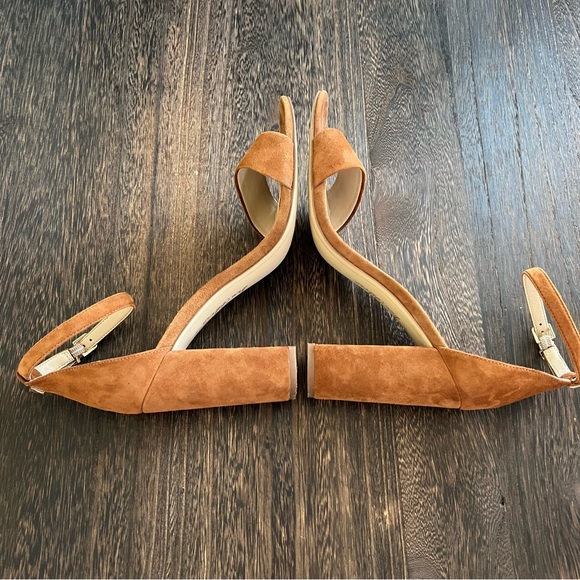 Sam Edelman Yaro Suede Block Heeled Sandals - Picture 3 of 10